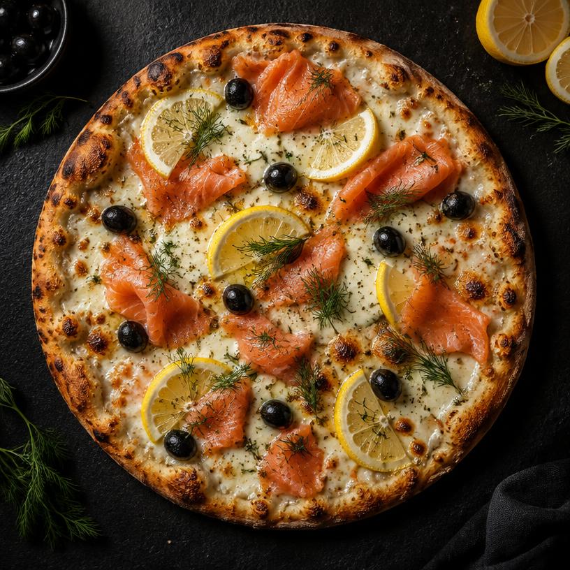 Pizza Saumon